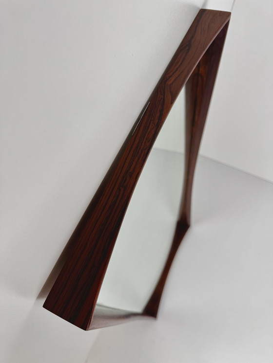 Image 1 of Specchio da parete in palissandro danese