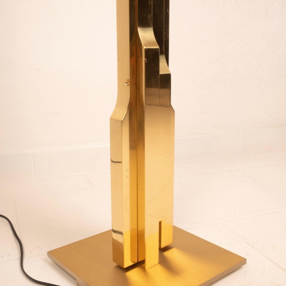 Luciano Frigerio Lámpara de pie escultórica Gaetano de latón, Italia 1960 – Lámparas de pie, Brass (photo 22 of 24)