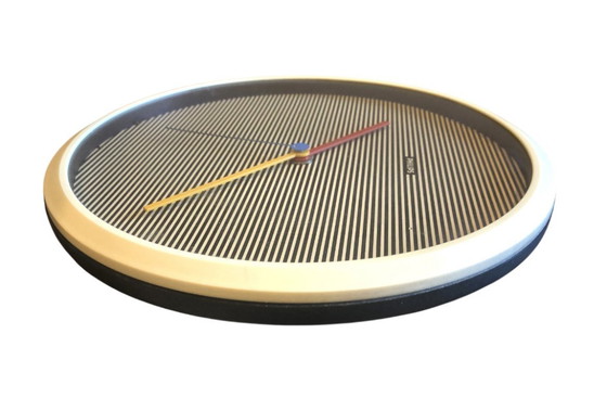 Image 1 of Vintage PHILIPS HR5882 wandklok – 25 cm – modernistisch design uit de jaren 70/80