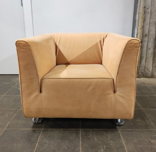 Gelderland 4800 Armchair - Design Henk Vos – fauteuils, Textile, Chrome