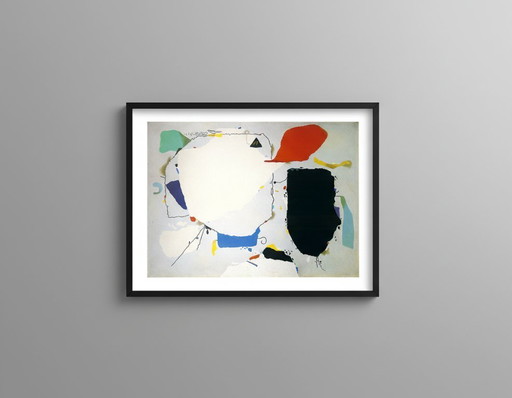 Baumeister, Willi - Monturi con rosso e blu - Stampa artistica