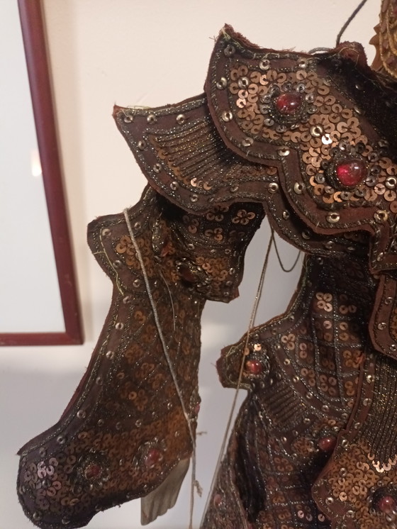 Image 1 of Alte burmesische Fadenpuppe