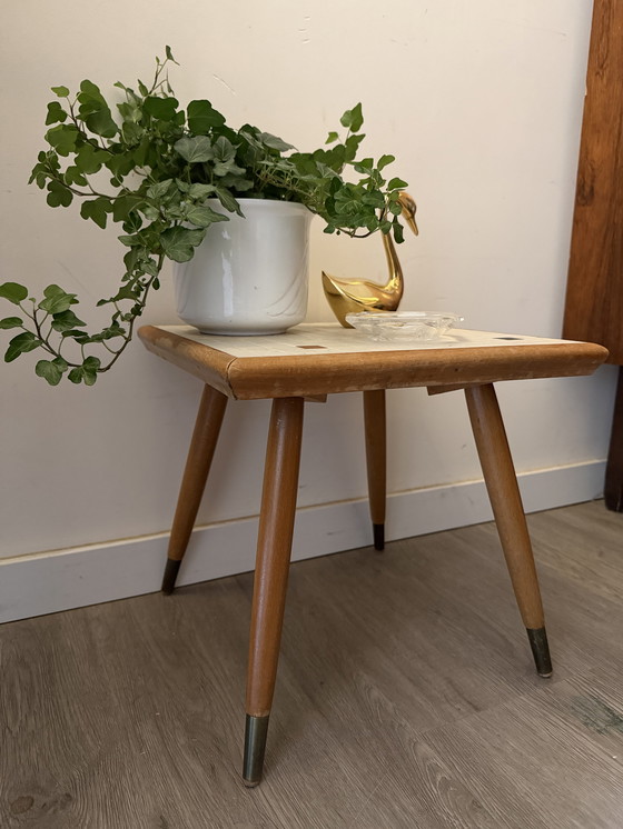 Image 1 of Tavolino quadrato di metà secolo anni '60/'70