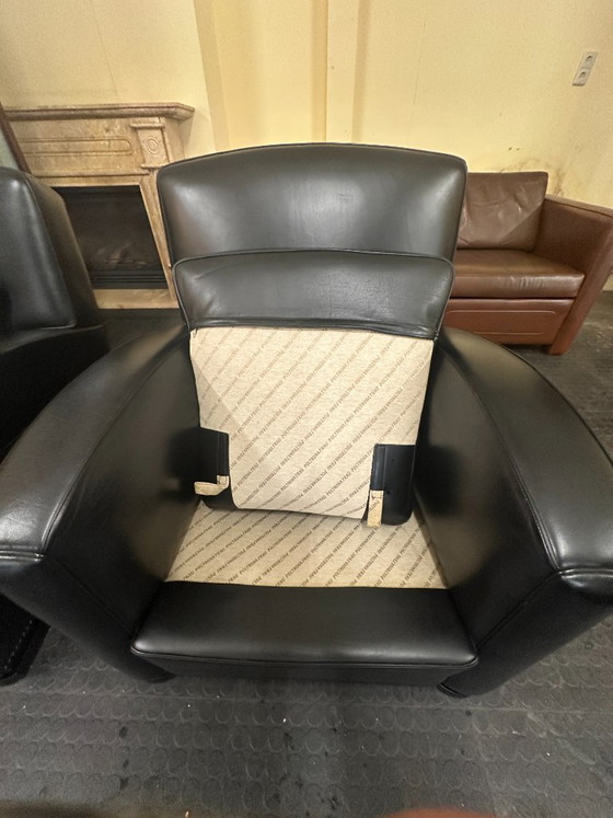 Poltrona Frau Sofagarnitur Tabarin. 2+1+1 – Leather, Metal (photo 13 of 17)