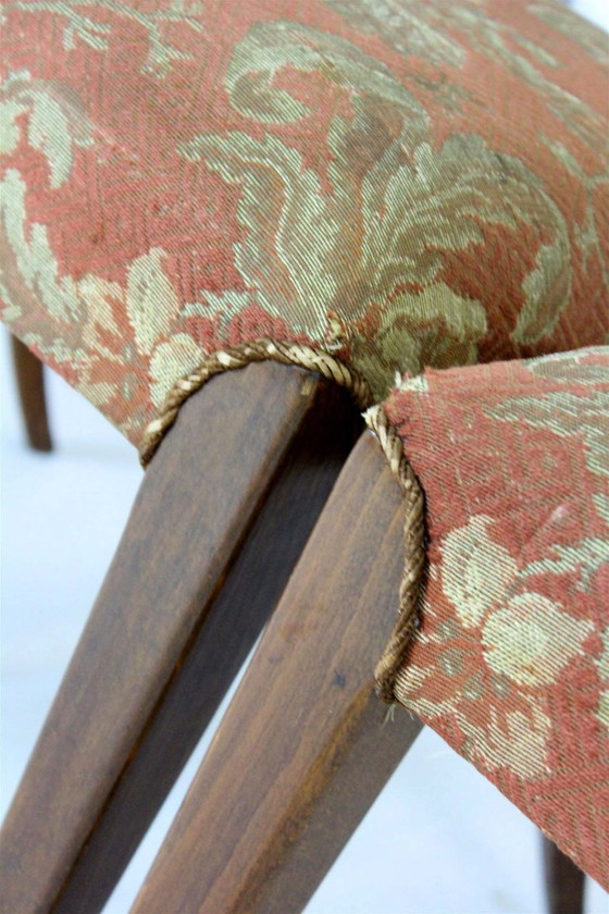 Image 1 of Sillas de comedor Art Déco H-214 de Jindrich Halabala para UP Závody, década de 1950, juego de 4