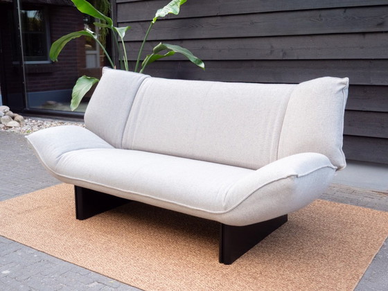 Image 1 of Leolux Tango | Sofá de diseño de 2 plazas | Lana gris y beige