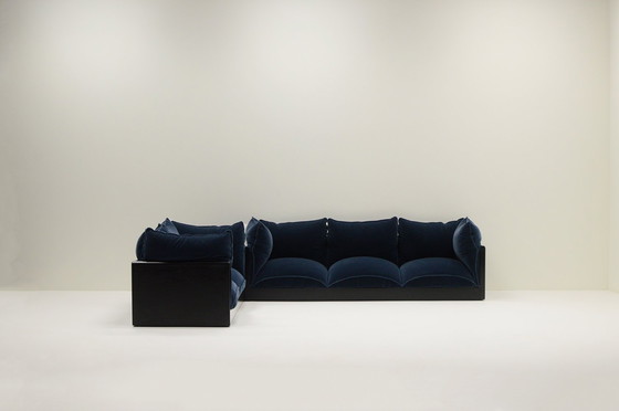 Image 1 of “Down” Sofa Set by Carlo Bartoli for Rossi di Albizzate, 1970s Italy