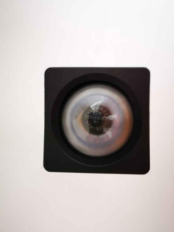 Image 1 of Foco con forma de cubo marrón