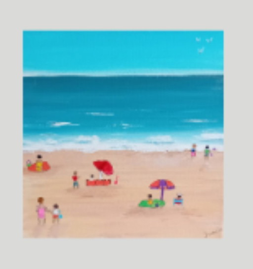 Beach painting (2)