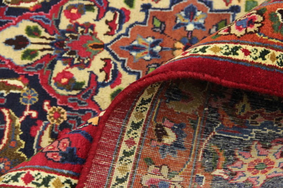 Image 1 of Original Perserteppich Keschan,Kashan Rot 340 x 250 cm Top Zustand Klassik Alt