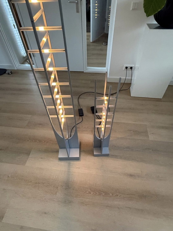 ROLF BENZ PYRA exclusive, Floor lights, Metal, Plastic, Grey (photo 3 of 5)