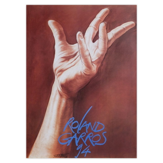 Image 1 of Carteles oficiales ROLAND-GARROS Ernest Pignon-Ernest Póster 1994