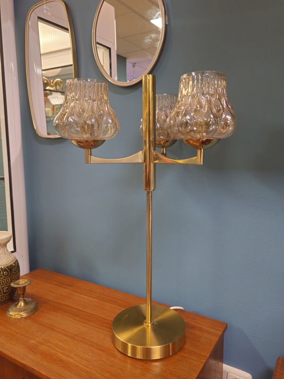 Image 1 of Vintage Brass Table Lamp Desk Lamp Lamp