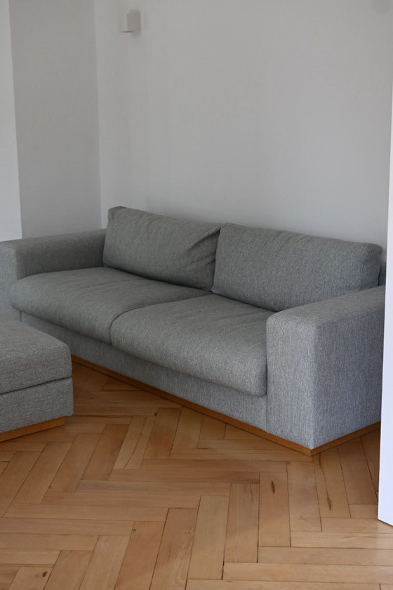 Image 1 of Canapé et pouf Bolia Sepia | Excellent état