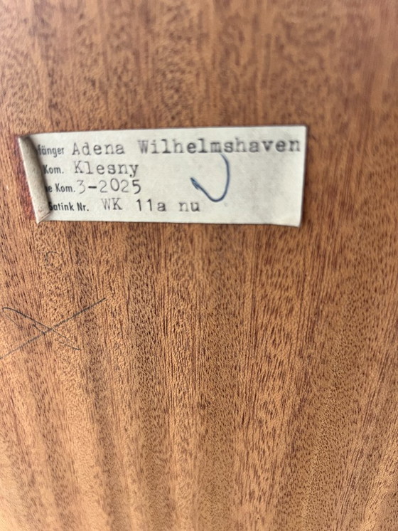 Image 1 of Vintage Wk Möbel Sideboard / Display Case, With Glass Sliding Doors. Germany 1970's