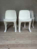 Sedie Kangourou bianche vintage di Ernst Moeckl – Chaise longue, Space Age (photo 19 of 28)