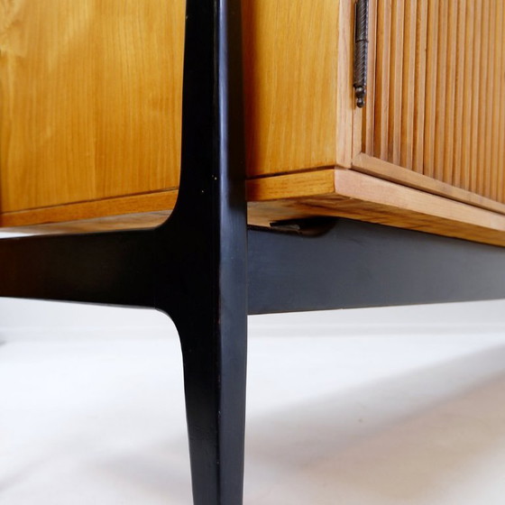 Image 1 of Credenza Alfred Hendrickx con quattro ante e quattro cassetti (c.1956)