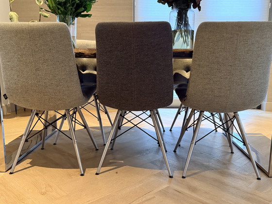 Image 1 of 6x eetstoelen Henders & Hazel