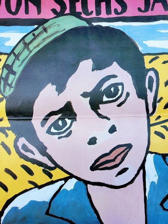 Image 1 of Zeldzame Vintage kinderfilm poster Oost Duitsland   