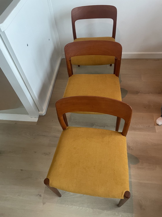 Image 1 of 3x Modello n. 75, Niels Otto Møller, anni '60