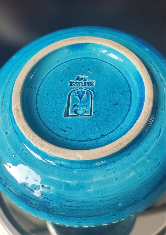 Image 1 of Aldo Londi pitcher, Bitossi, Rimini Blu series