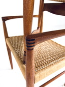 8x Chaise de salle à manger Henry Walter Klein, Bramin '60