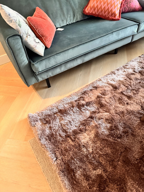 Image 1 of Alfombra de pelo alto Marich en kapri rosa 230x160