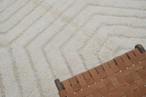 Image 1 of Minimalistischer marokkanischer Beni Ourain Teppich 3X2