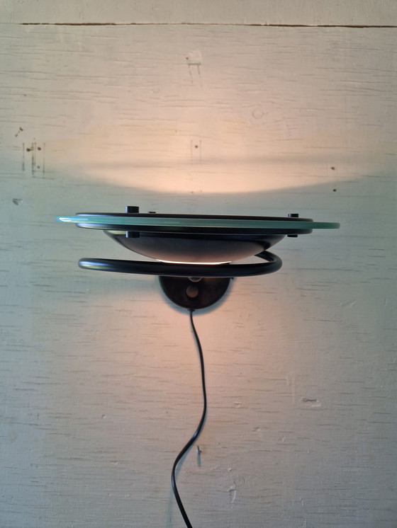 Image 1 of Postmodern Steinhauer UFO Wall Sconce
