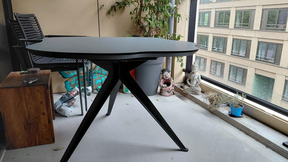 Image 1 of For sale Cloud round table with Fenix ​​top by Kas020 color Verde Comodoro 0750