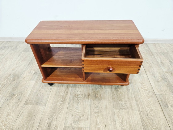 Scandinavian Teak TV Hi-Fi Cabinet, 1970s – TV furniture, Wood (photo 10 of 12)