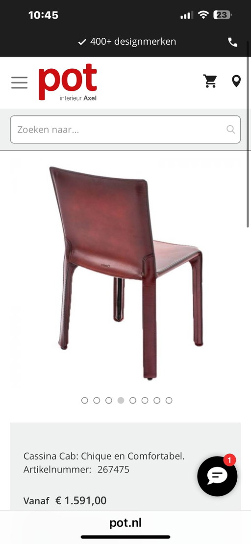 8x Design Dining chairs ARPER