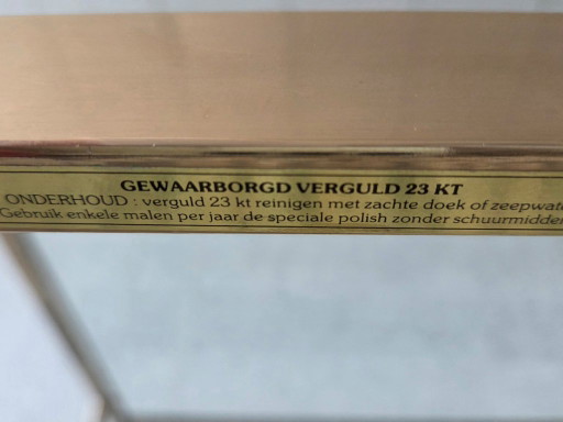 High-end Vintage Hollywood Regency Salontafel – 23kt Verguld – Jaren 70