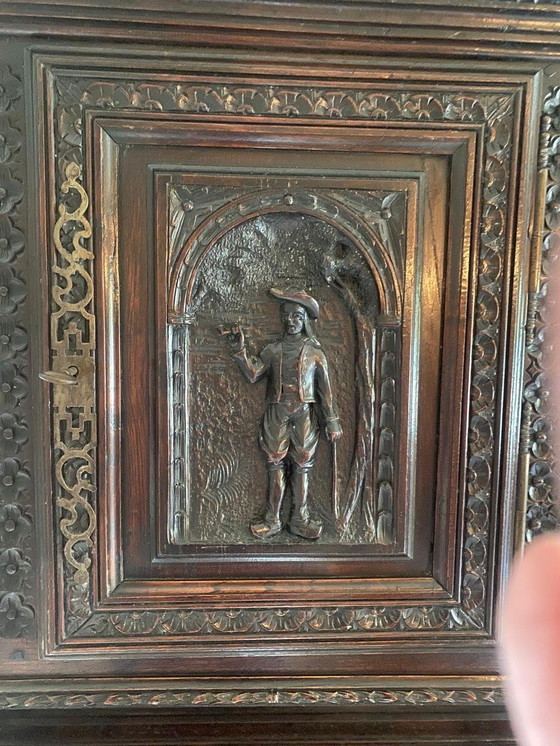 Image 1 of Französischer Schrank mit 3 Türen und 1 Schublade