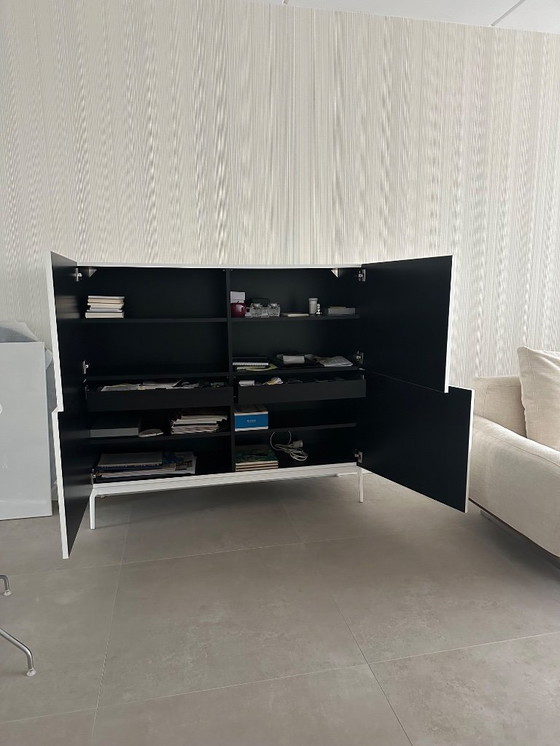 Image 1 of Witte hooglans kast IKEA 