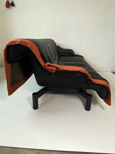 Postmodernes Cassina Sofa „Sindbad“ von Vico Magistretti 80er – Sofagarnitur, Leather (photo 6 of 38)