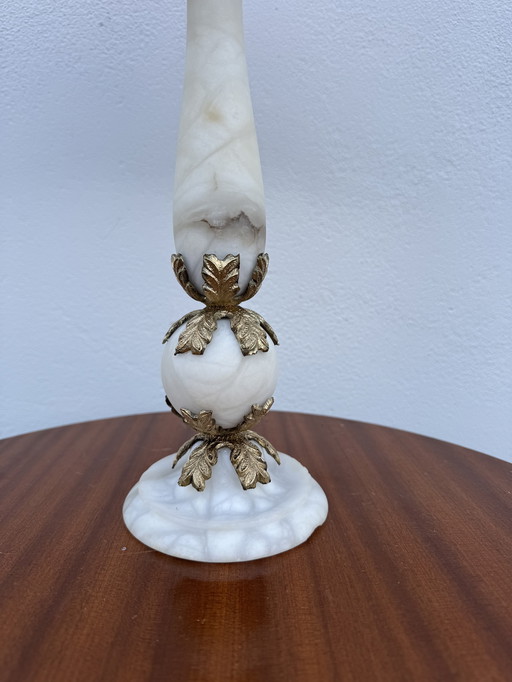 albasten kolomlamp uit de jaren 60