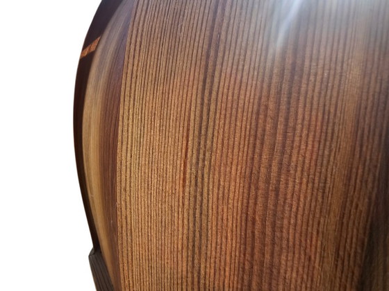 Image 1 of GB Solbackens Svarveri - grenenfineer - vloerlamp - Zweden - 1970's