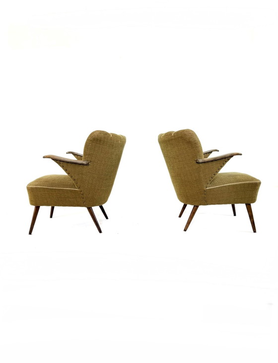 Image 1 of Set van 2 vintage cocktail fauteuils ‘60