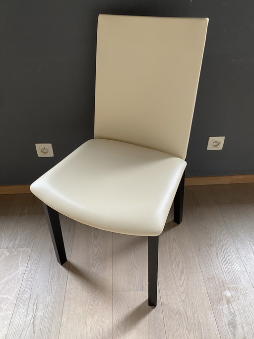 Designtafel + 6 Stoelen Skovby