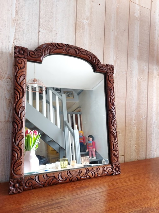 Miroir ancien art déco