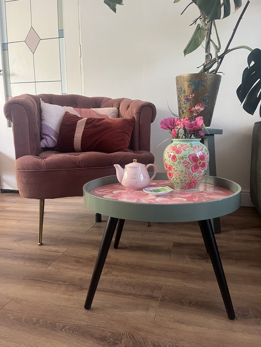 Hand-painted Salon/Side table