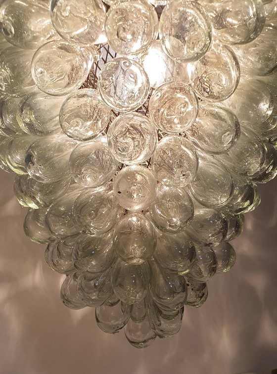 Image 1 of Vintage Murano druiven hanglamp
