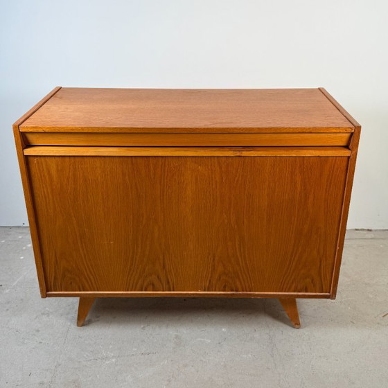 Image 1 of Coffre à couvertures/coffre à jouets vintage U-459, Jiří Jiroutek