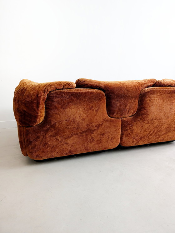 Image 1 of Sofa 'Confidential' von Alberto Rosselli für Saporiti 1970er Jahre