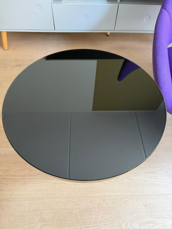 Image 1 of Mesita auxiliar Classicon Bell - Negro, latón y morado