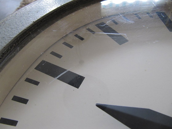 Image 1 of Vintage Double-Sided Station Clock NUFA