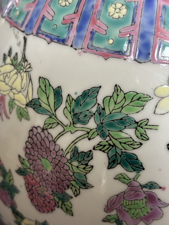 Image 1 of Pentola cinese con coperchio, vintage