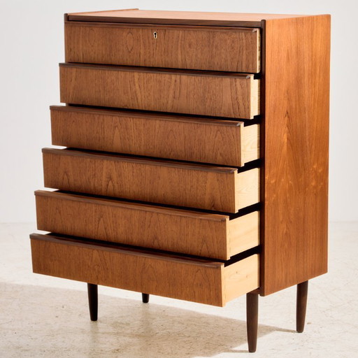 MK11149 Cassettiera in teak restaurata
