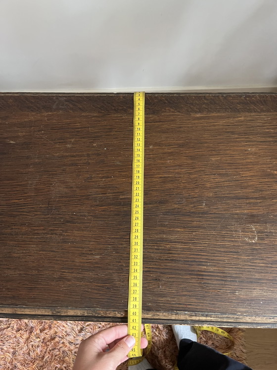 Image 1 of Antique side table foldable 